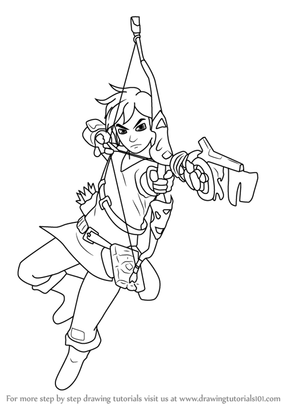 Breath Of The Wild Coloring Pages