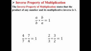 Multiplicative Inverse Property Worksheets Times Tables Worksheets