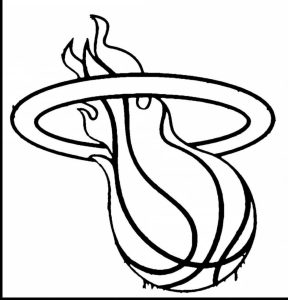 Lakers Logo Coloring Pages Lovely Nba Drawing At Getdrawings CreateMePink