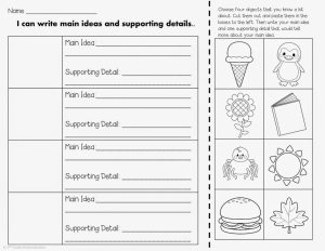 13 Best Images of Main Idea Detail 2nd Grade Worksheet Key Key Main
