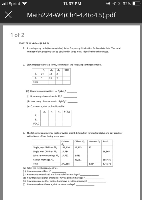 Frequency Distribution Table Worksheet Pdf