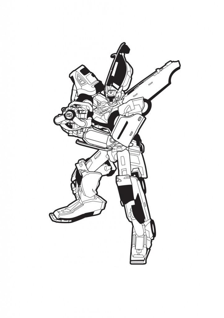 Mini Force Coloring Pages