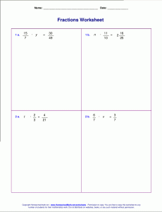 31 Solving Equations With Fractions Worksheet Pdf Notutahituq