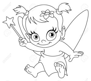 Newborn Baby Girl Coloring Pages Coloring Home