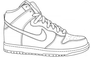 Nike Coloring Pages Nike Color Pages Printable In Beatiful