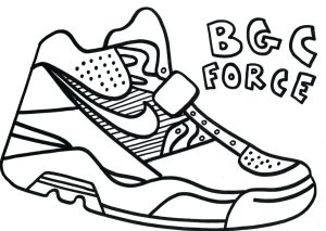 Nike Shoe Drawing at GetDrawings Free download