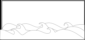 Ocean Waves Drawing Simple Free download on ClipArtMag