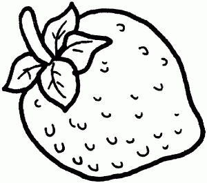 Strawberry Coloring Pages For Kids Coloring Home
