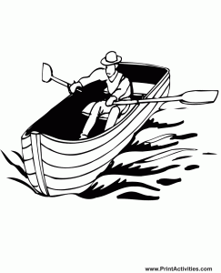 Paddle Boat Drawing at GetDrawings Free download