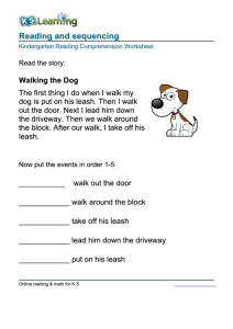 Reading And Sequencing Kindergarten Reading Comprehension Worksheet