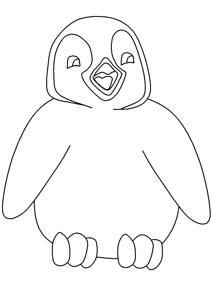 Penguin Coloring Pages Coloring Kids Coloring Kids