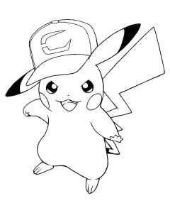10 Free Pikachu Coloring Pages for Kids