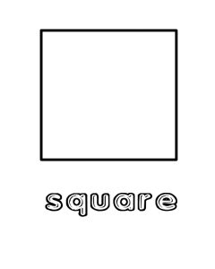 5 Best Images of Printable Square Shapes Worksheets Preschool Square