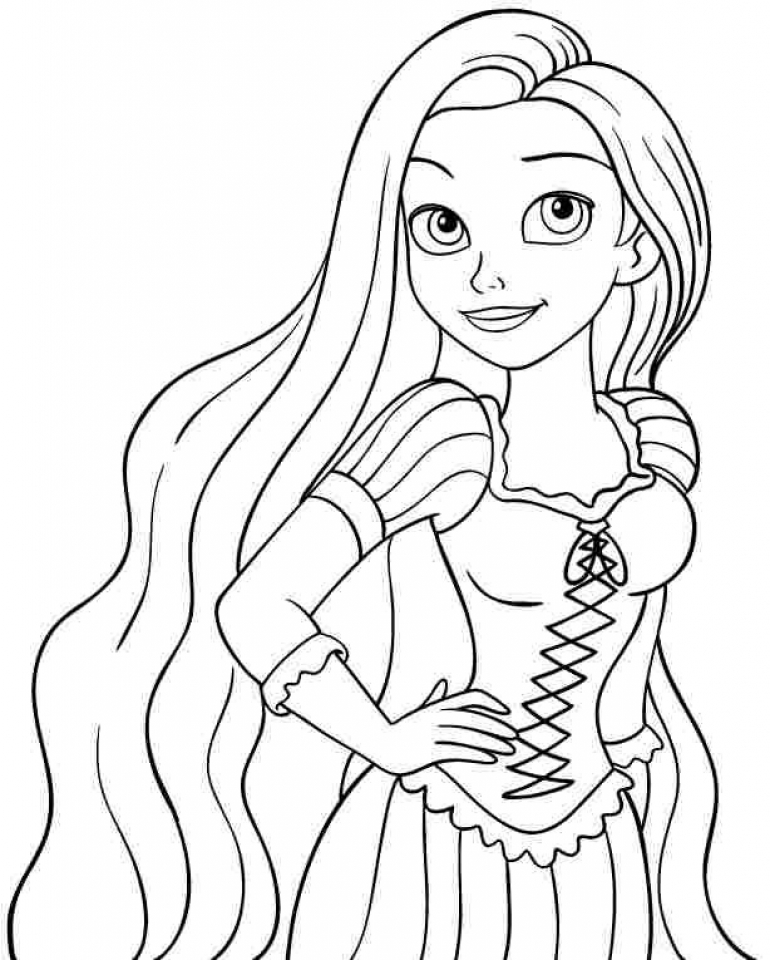 Get This Printable Disney Princess Coloring Pages Online 735300