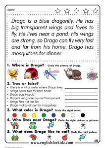 English for Kids Step by Step Reading Comprehension Worksheets Drago