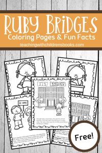 rubybridgescoloring2 Teaching with Children's Books