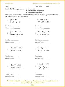 7 solving Equations with Variables On Both Sides Worksheet FabTemplatez