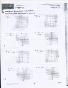 Solving Systems Of Equations By Graphing Answers Key Tessshebaylo