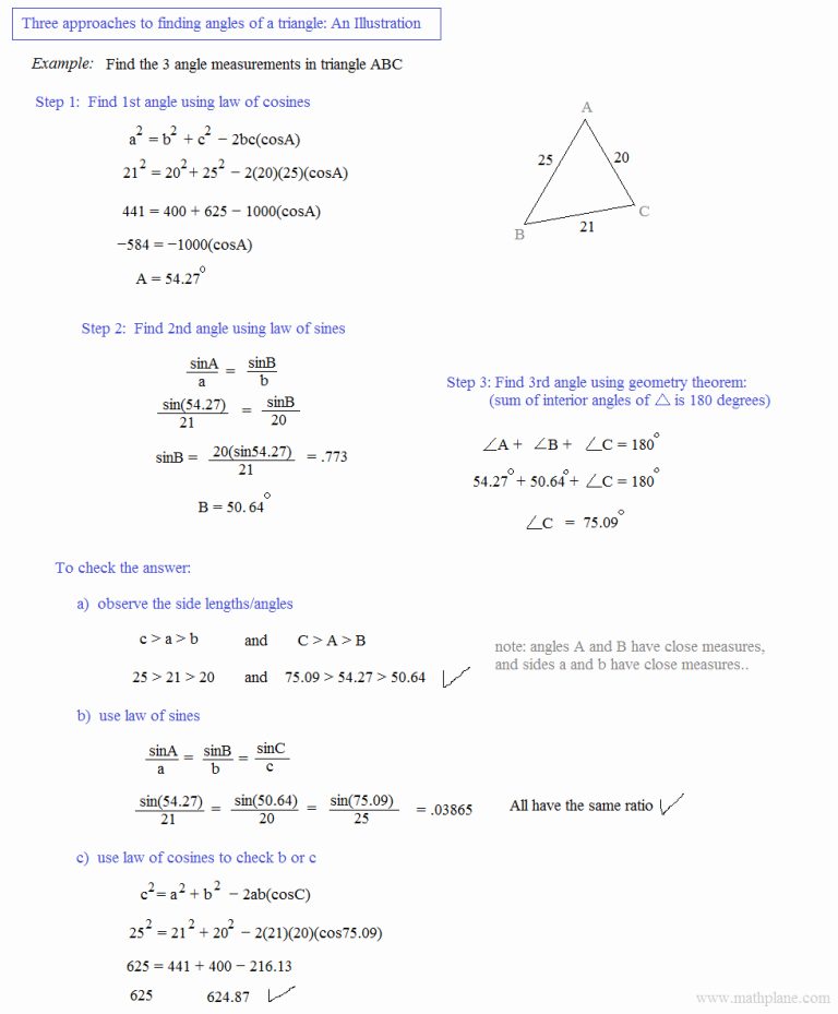 Solve Trigonometric Equations Worksheet