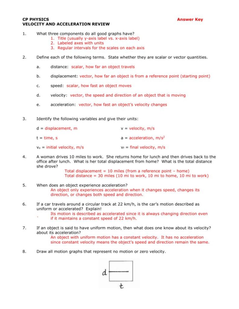 Accelerate Learning Worksheet Answers Key