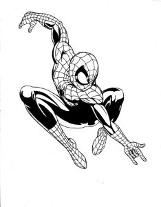 Spiderman Black Suit Drawing at GetDrawings Free download