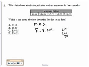 50 Standard Deviation Worksheet with Answers Chessmuseum Template Library