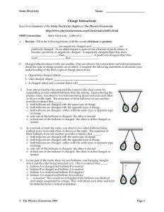 30 Static Electricity Worksheet Answers Education Template
