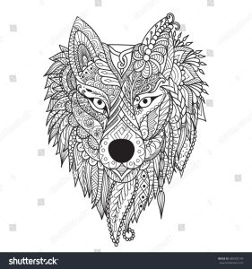 Dire Wolf Icon / I originally tried to make it look like an american