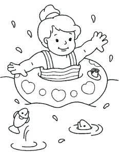 Free Coloring Pages Swimming Pools Collection of swimming pool