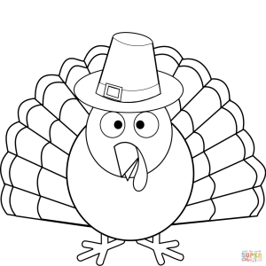 Thanksgiving Turkey coloring page Free Printable Coloring Pages