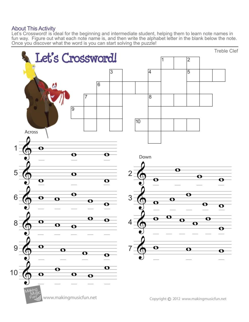 Bass Clef Ledger Lines Only Note Recognition Worksheet In 2019