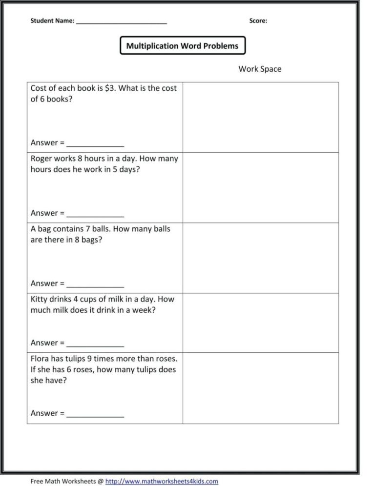 Two Step Equations Word Problems Worksheet
