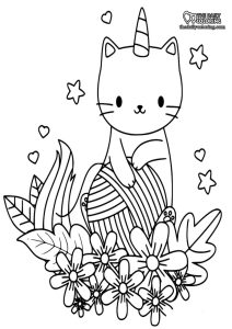 Cat Coloring Pages The Daily Coloring
