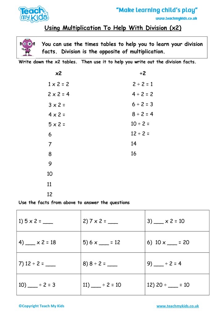 6Th Grade Multiplication Fraction Worksheet