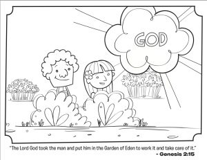 Bible Story Coloring Pages Creation Coloring Home