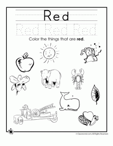 Red Coloring Pages Printable Coloring Home