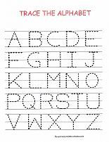 Free Printable Pre K Worksheets Alphabet