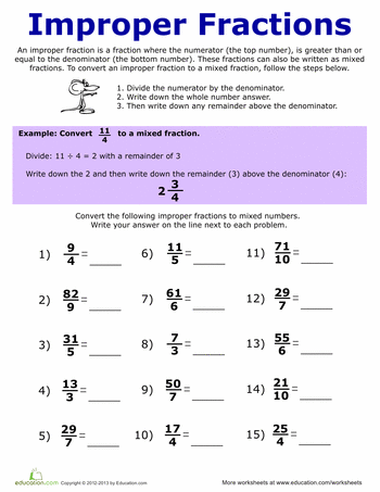 Hard Multiplying Fractions Worksheets With Answers