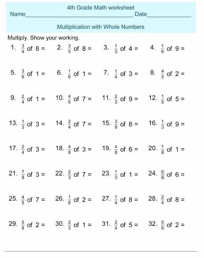 Free Printable Fourth Grade Grade 4 4th Grade Math Worksheets