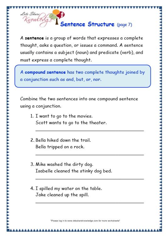 Third Grade English Grammar Worksheets For Grade 3 With Answers