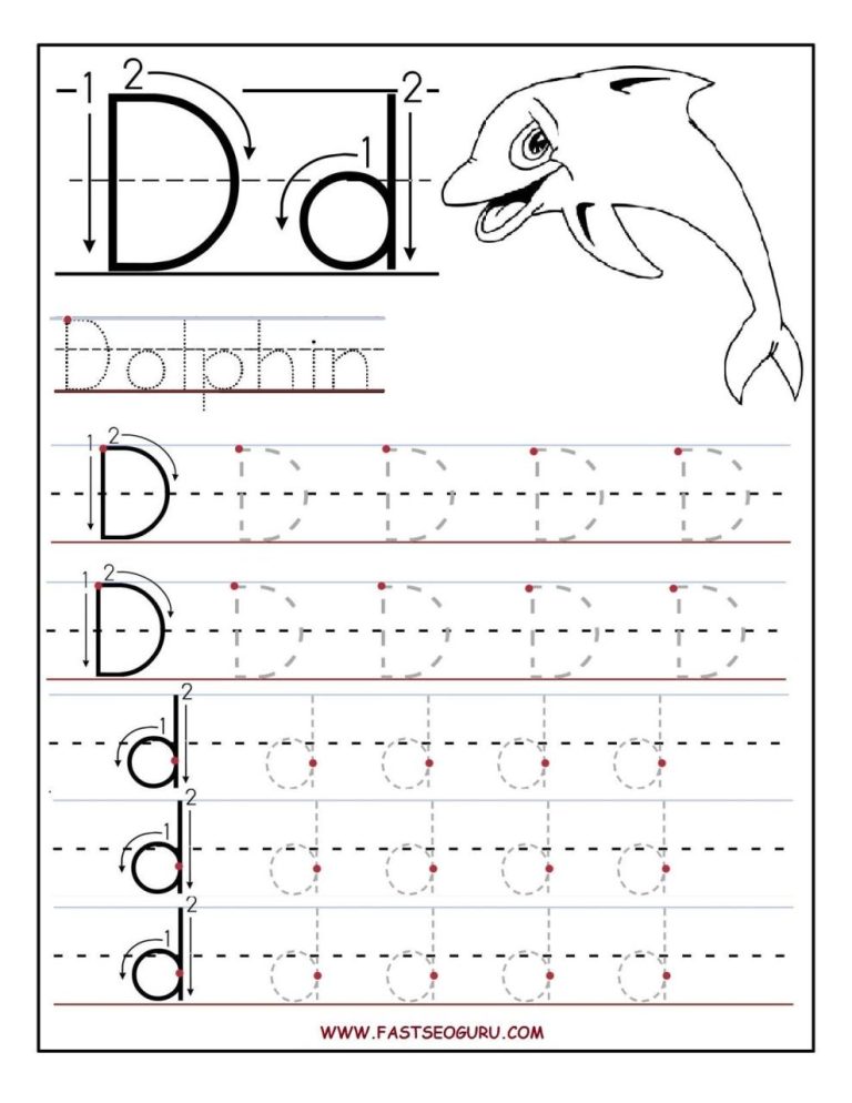 Kindergarten Free Printable Preschool Worksheets Tracing Letters