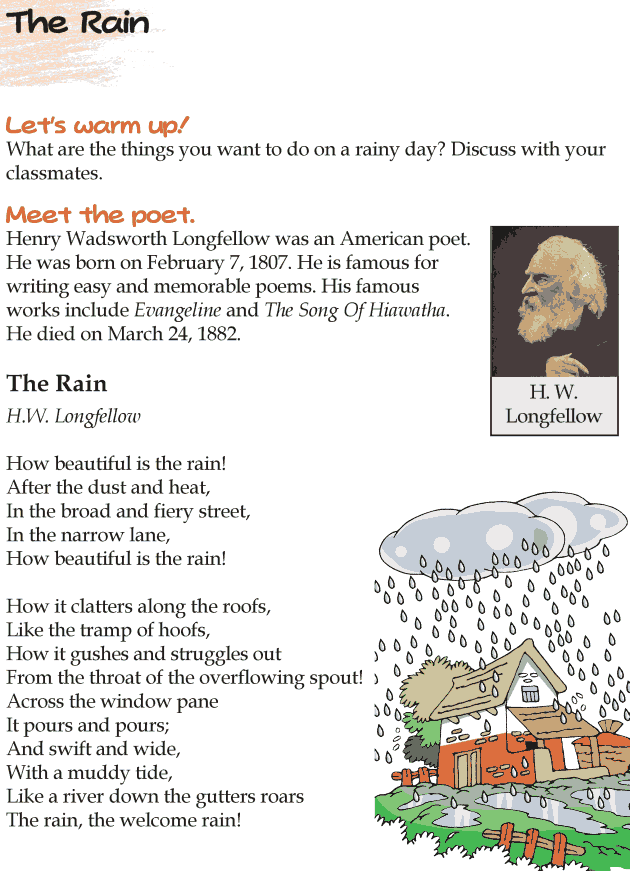English Poem Comprehension Worksheets For Grade 4