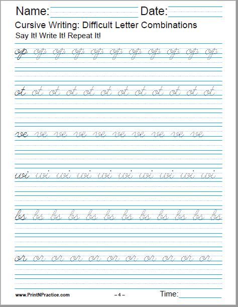 Practice Sheets Print Handwriting Worksheets For Adults Pdf