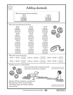 Fun Free Printable 4th Grade Math Worksheets