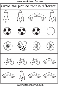 Preschool Worksheets Age 3 Numbers
