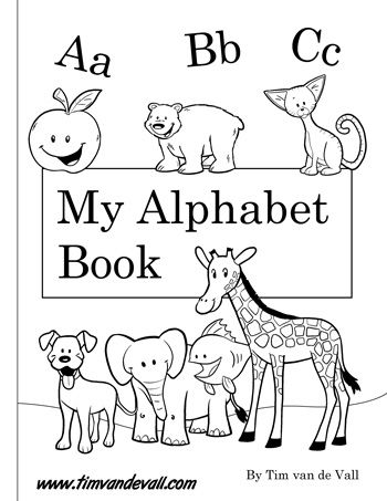 Alphabet Coloring Pages For Toddlers Pdf