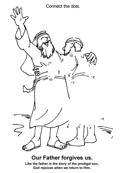 Activity Prodigal Son Coloring Page