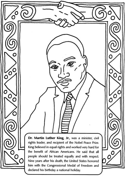 African American Black History Coloring Pages