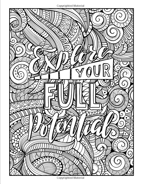 Anti Stress Relaxation Coloring Pages For Adults
