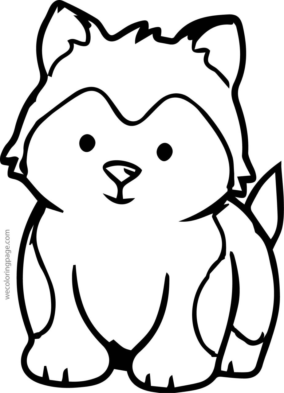 Adorable Cute Animal Coloring Pages For Girls